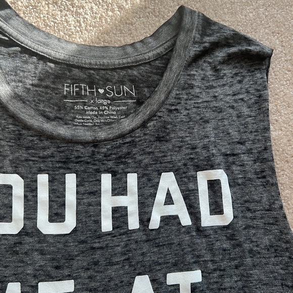 “You Had Me At Pumpkin Spice” sleeveless shirt - Picture 3 of 3